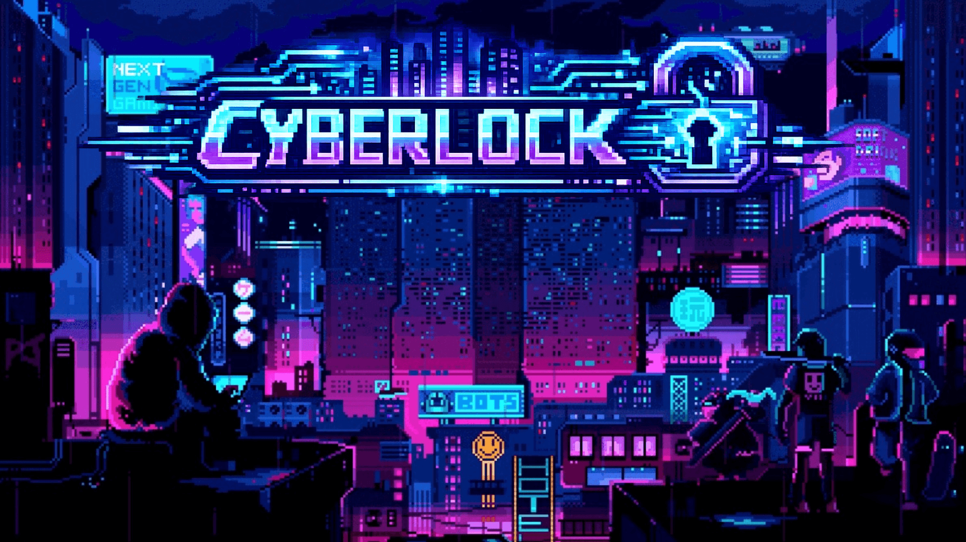Cyberlock main menu screen